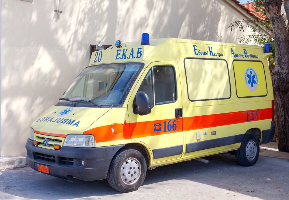 Krankenwagen auf Kreta