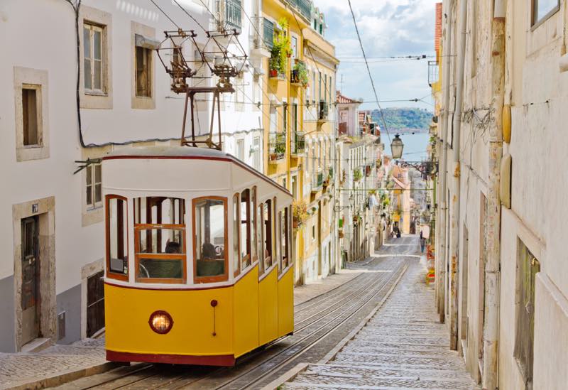 Straßenbahn in Lissabon